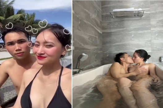Hạ My đi chơi xa cùng bạn trai và trải qua một trận tình dục mãnh liệt