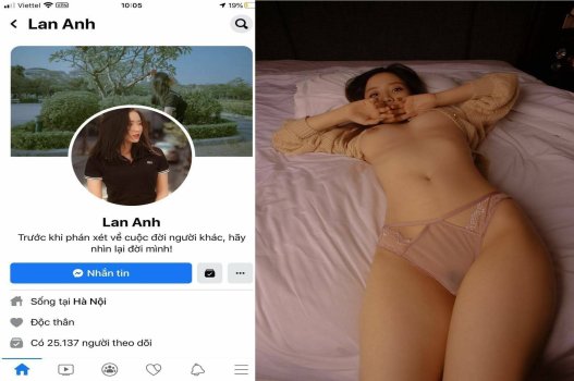 Lan Anh dâm đãng để bị lôi kéo khoe cái lồn ngon