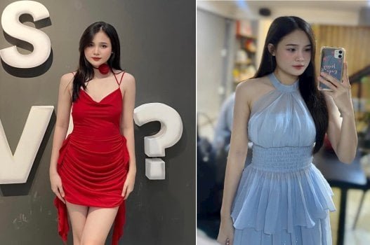 Phim sex Trúc Vy quyến rũ trong đầm dạ hội mới